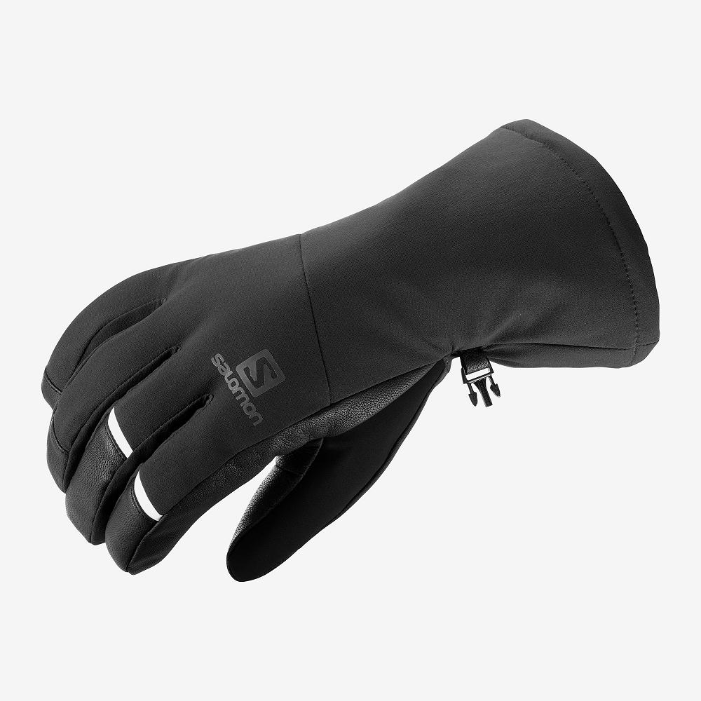 Gants Salomon Homme Noir - Salomon PROPELLER LONG M - France (7805-NWZGY)